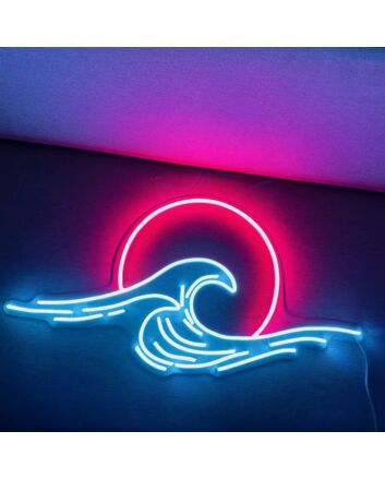 Sun Wave Neon Sign
