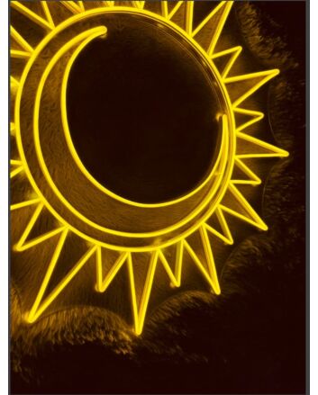 Sun Moon Neon Sign