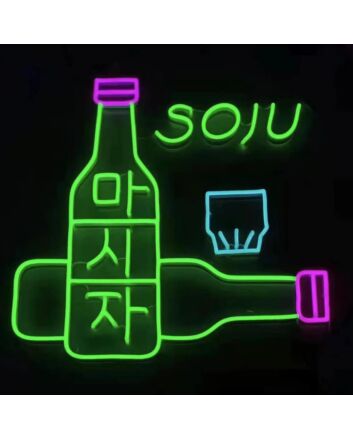 Soju Korean bar Neon Sign