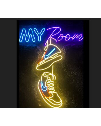 Sneakerhead Hypebeast Room Shoes Neon Sign