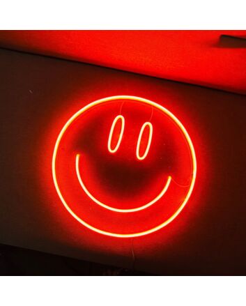 Smile Face Neon Sign
