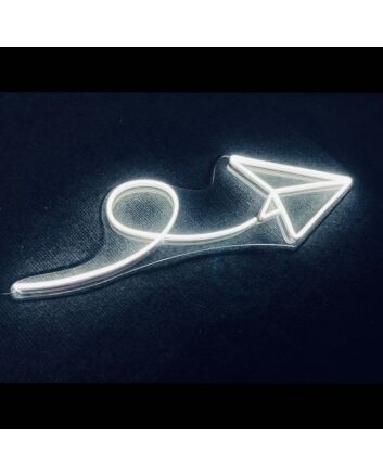 Paper Plane Neon Sign