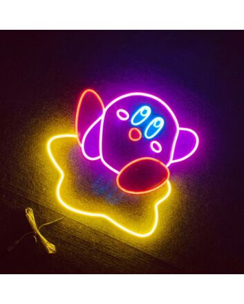 Kirby Star Neon Sign