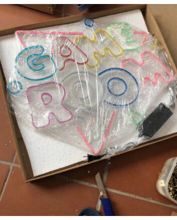 Game Room Colorful Neon Sign