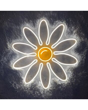 Daisy Flower Neon Sign