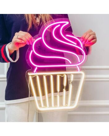 Cupcake Neon Sign