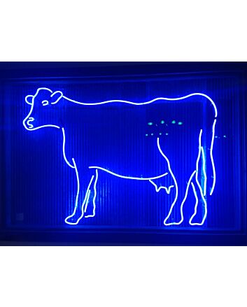 Cow Neon Sign