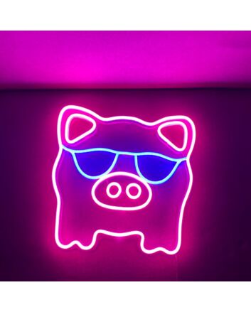 Cool Pig Neon Sign