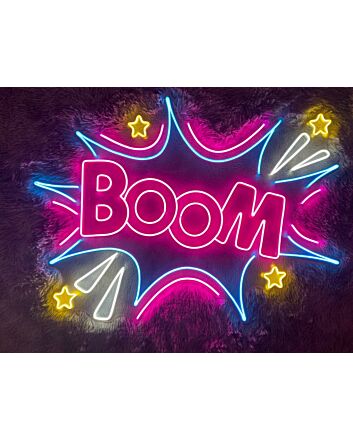 Boom V1 Neon Sign