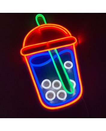 Boba Tea Bubble Tea Neon Sign