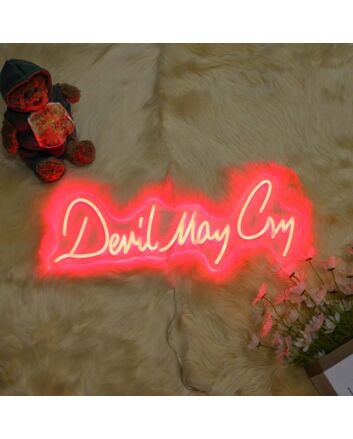 Devil May Cry Neon Sign