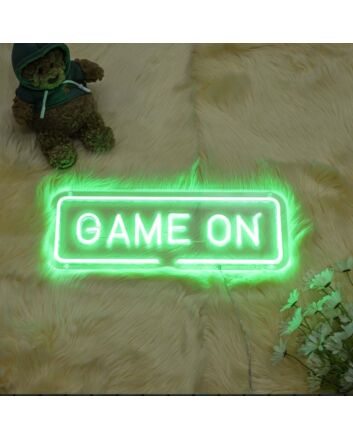 Game On Neon Sign