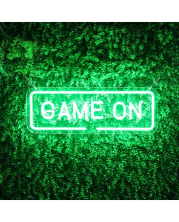 Game On Neon Sign