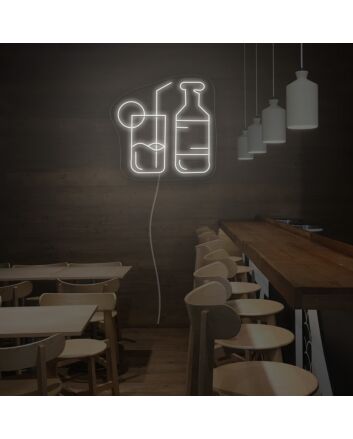 Cocktail And Drinks Neon Sign For Bar