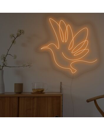 Hummingbird Neon Sign