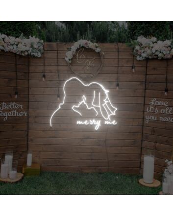 Wedding Merry Me Neon Sign