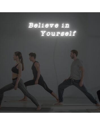 Belive In Yourself Neon Sign Custom Neon Sign Lights Night Lamp Led Neon Sign Light For Home Party