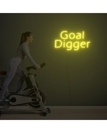 Goal Digger Neon Sign Custom Neon Sign Lights Night Lamp Led Neon Sign Light For Home Party MG10132