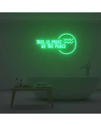 This Is Must Be The Place Neon Sign Custom Neon Sign Lights Night Lamp Led Neon Sign Light For Home Party