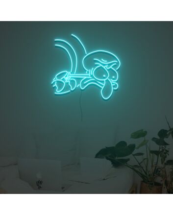 Squidward Stare Neon Sign Custom Neon Sign Lights Night Lamp Led Neon Sign Light For Home Party