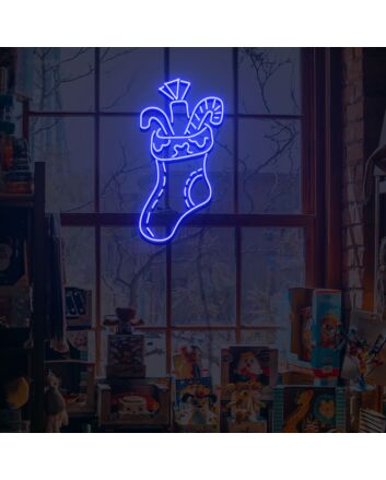 Christmas Gifts Sock Neon Sign Fashion Custom Neon Sign Lights Night Lamp Led Neon Sign Light For Home Party