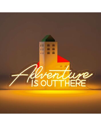 Adventure Is Out There Neon Sign