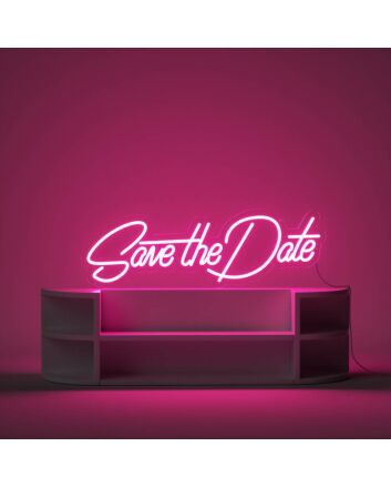 Save the Date Neon Sign
