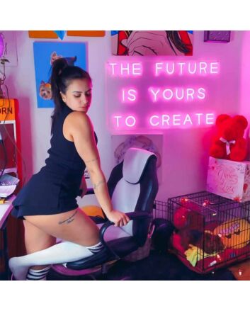 The Future Is Yours to Create Neon Sign