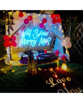 Will You Marry Me Neon Sign