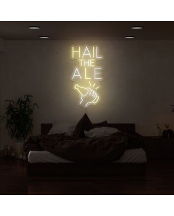 Hail The Ale Neon Sign