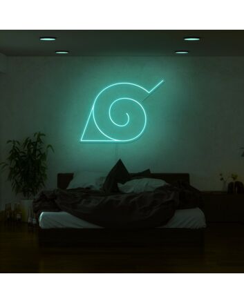 Hidden Leaf Village Neon Sign