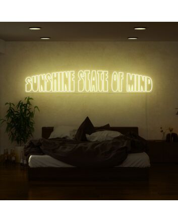 Sunshine State Of Mind Neon Sign