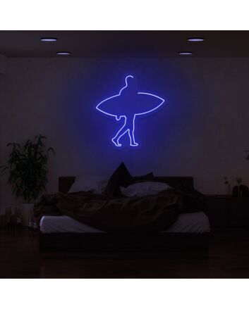 Surfer Neon Sign