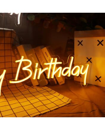 Happy Birthday &#8211; Led Neon Sign