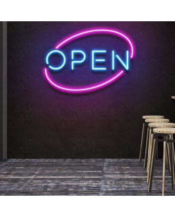 Open &#8211; Led Neon Sign