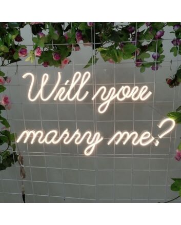 Will You Marry Me &#8211; Led Neon Sign