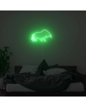 Bull Neon Sign