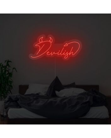Develish Neon Sign