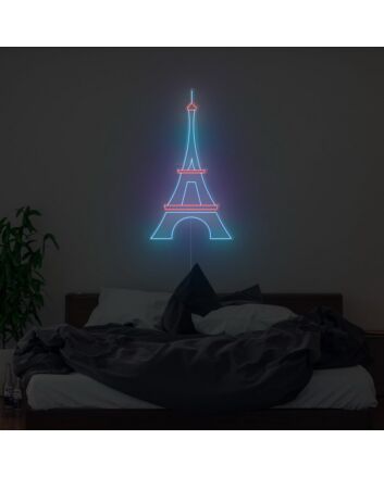 Eiffel Tower Neon Sign