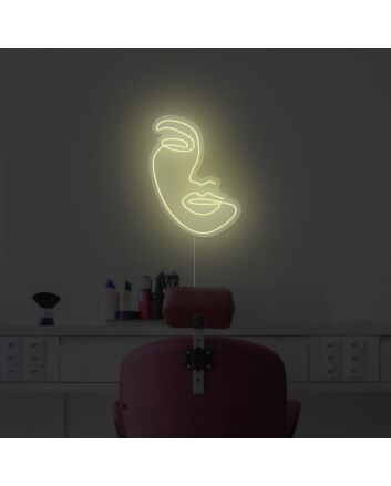 Face Neon Sign