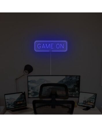 Game On Neon Sign