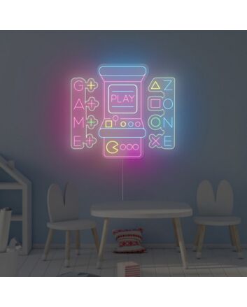 Game Station Neon Sign