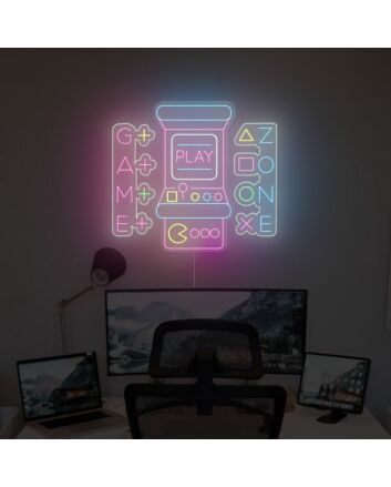 Game Station Neon Sign