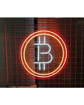 Bitcoin &#8211; Led Neon Sign