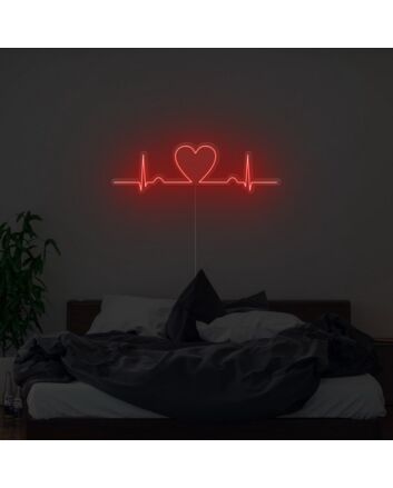 Heartbeat Neon Sign