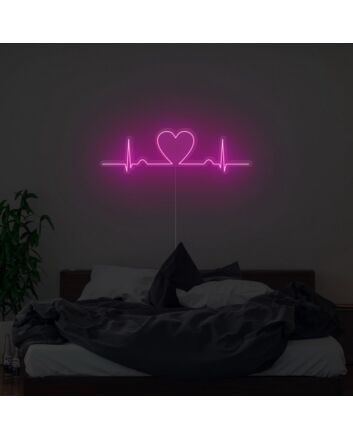 Heartbeat Neon Sign