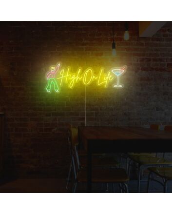 Hign On Life Neon Sign