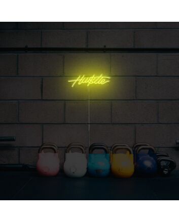 Hustle Neon Sign