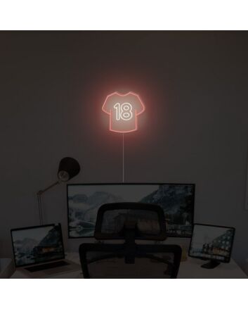 Jersey No18 Neon Sign