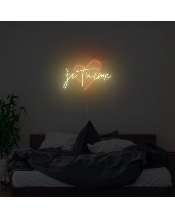 Jetaime Neon Sign
